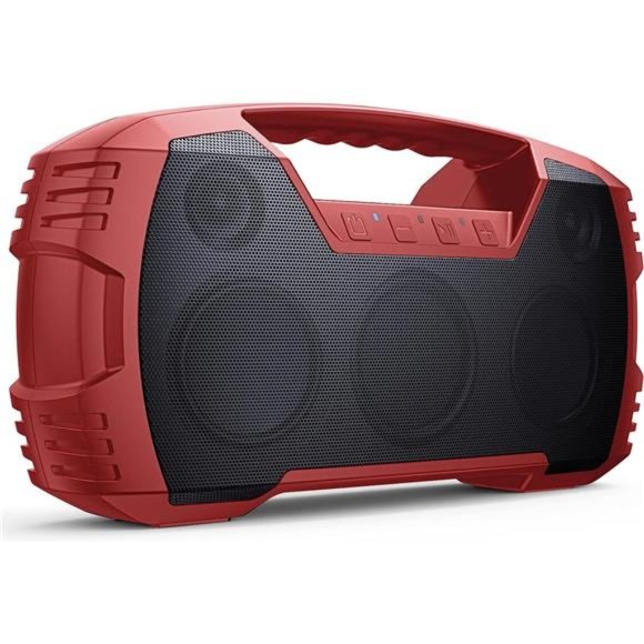 IPX7 Waterproof Bluetooth Speaker, 40W Portable Wireless Speaker, 32H Playtime - Picture 1 of 5